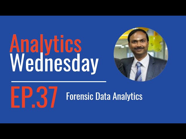 Ep 37 - On Forensic Data Analytics