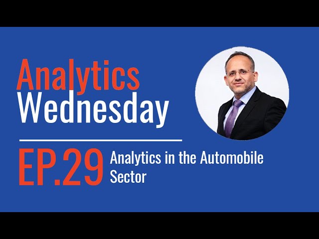Ep 29 - Analytics in the Automobile Sector