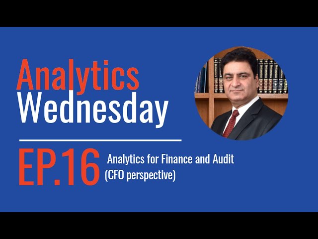 Ep 16 - Analytics for Finance and Audit (CFO perspective)
